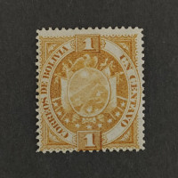 Briefmarke Bolivien, Mi.38II* 