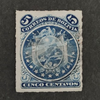 Briefmarke Bolivien, Mi.24# 