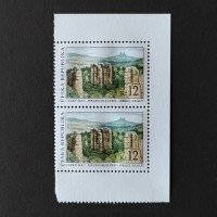 Zweierblock Tschechische Republik, 12 Kč, Mi.355(*) 