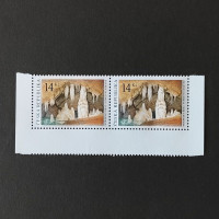 Zweierblock Tschechische Republik, 14 Kč, Mi.356(*) 