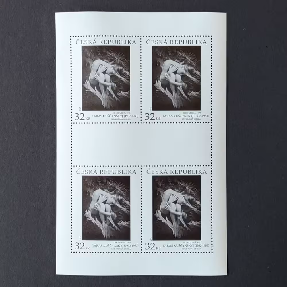 Mini-folha PL Tchéquia, 32 Kč, Mi.950, MNH** 