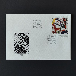 Briefmarke Tschechische Republik, 27 Kč, Mi.1031** 