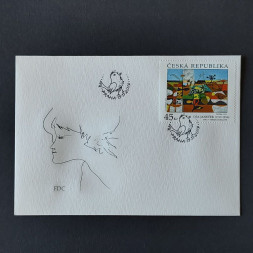 FDC Tschechische Republik, 45 Kč, Mi.1052** 