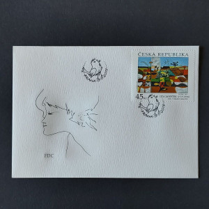 FDC ČR, 45 Kč, Pof.1054** 