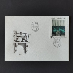 FDC Tschechische Republik, 33 Kč, Mi.1010** 