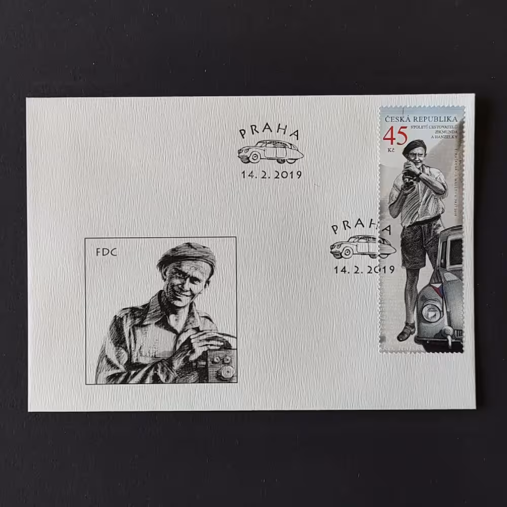 FDC Tschechische Republik, 45 Kč, Mi.1018** 