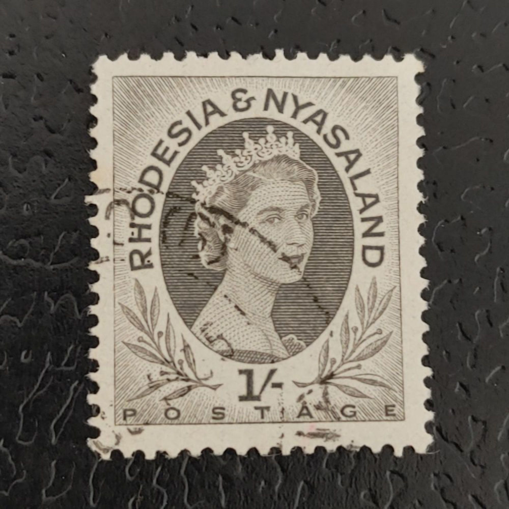 Známka Rhodesie a Nyasaland, SG9 (Mi. 10)#, 1 s