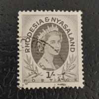 Sello Rodesia y Nyasalandia, SG9 (Mi. 10), Usado #, 1 s