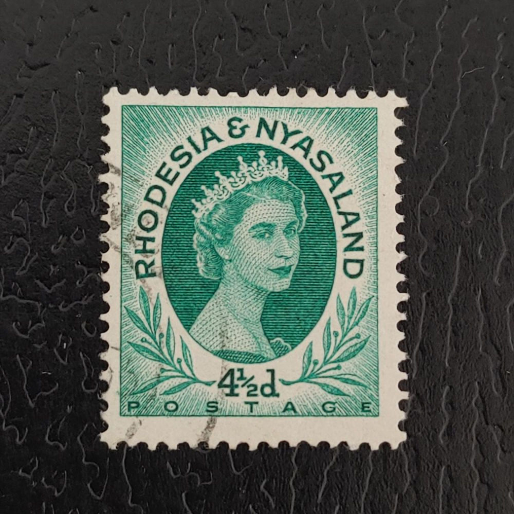 Známka Rhodesie a Nyasaland, SG6 (Mi. 7)#, 4 1/2 d