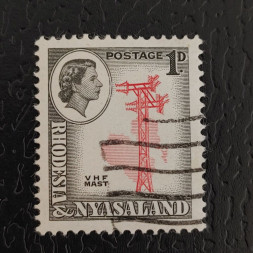 Sello Rodesia y Nyasalandia, SG19 (Mi. 20A), Usado #, 1 d
