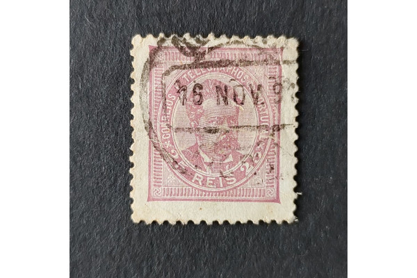 Známka Portugalsko, 25 R, Mi.63b# 