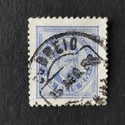 Briefmarke Portugal, 25 R, Mi.63a# 
