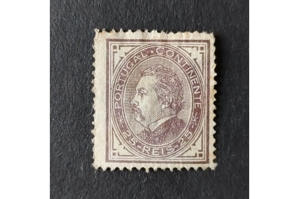 Známka Portugalsko, 25 R, Mi.52B# 