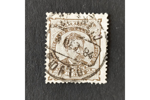 Známka Portugalsko, 25 R, Mi.56xB# 