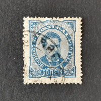 Briefmarke Portugal, 50 R, Mi.57xC# 