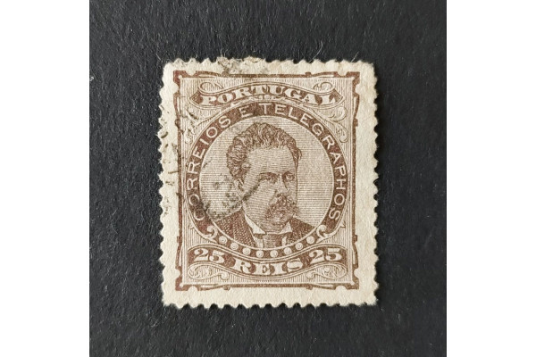 Známka Portugalsko, 25 R, Mi.56xC# 
