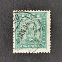 Briefmarke Portugal, 25 R, Mi.70x# 