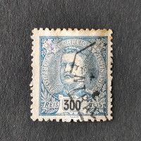 Briefmarke Portugal, 300 R, Mi.136A# 