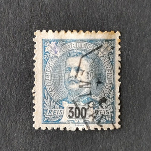 Známka Portugalsko, 300 R, Mi.136A# 