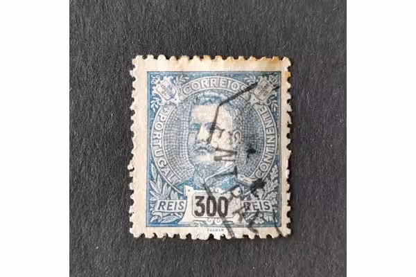 Známka Portugalsko, 300 R, Mi.136A# 