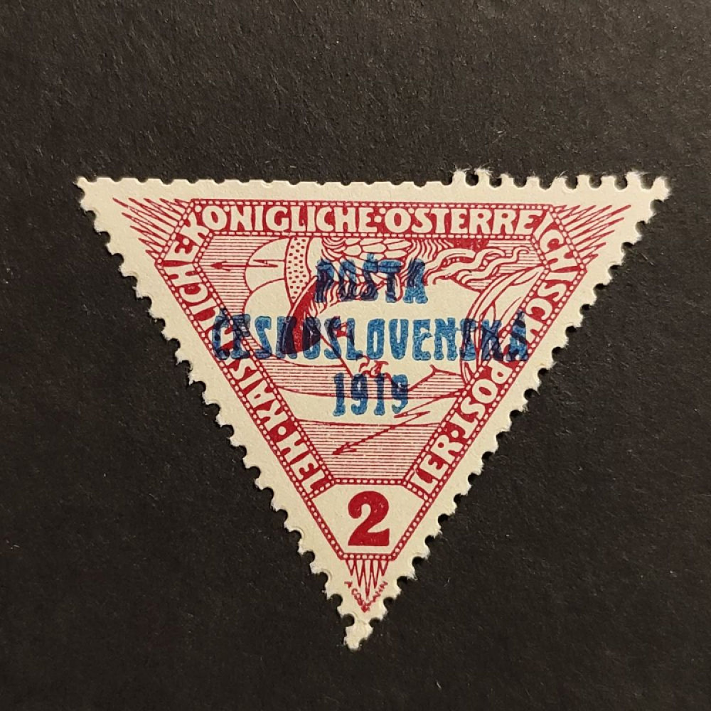Briefmarke Tschechoslowakie PČ 1919 , 2h, Mi.67* 