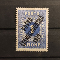 Briefmarke Tschechoslowakie PČ 1919 , 1K, Mi.89* 