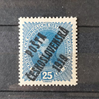 Známka ČSR PČ 1919 , 25h, Pof.40**, podtyp Ia 