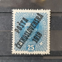 Známka ČSR PČ 1919 , 25h, Pof.40*, podtyp IIa 