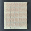 Folha completa Tchecoslováquia PČ 1919 , 10f, Mi.138, MNH**  1