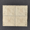 Block of four Czechoslovakia PČ 1919 , 10f, Mi.154, MNH**  1