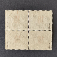 Čtyřblok ČSR PČ 1919 , 10f, Pof.135**, ST I a IV 