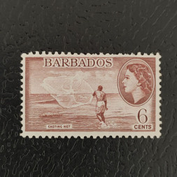 Známka Barbados, Mi.208 (SG 294)**, 5P Známka Barbados, Mi.208 (SG 294)**, 5P