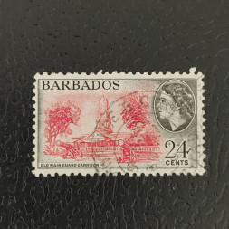 Známka Barbados, Mi.211 (SG 297)#, 6P Známka Barbados, Mi.211 (SG 297)#, 6P