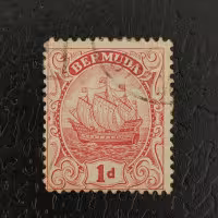 Známka Bermudy, SG46 (Mi. 36a)#, 1 d