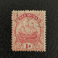 Sello Bermudas, SG46 (Mi. 36a), Usado #, 1 d