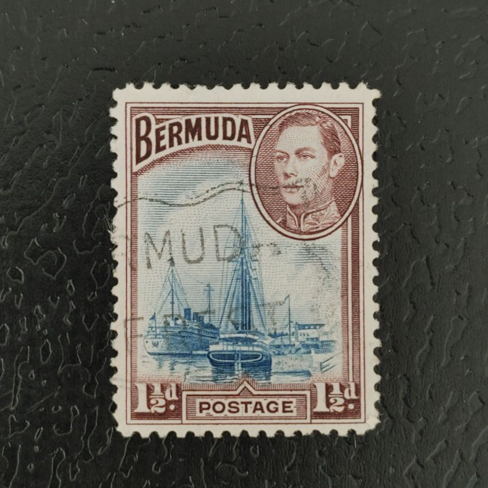 Stamp Bermuda, SG111 (Mi. 102b), Used #, 1 d