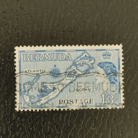 Sello Bermudas, SG145 (Mi. 142), Usado #, 1s 3d