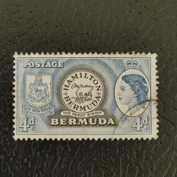 Sello Bermudas, SG141 (Mi. 136), Usado #, 4 d