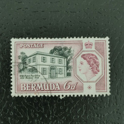 Sello Bermudas, SG156 (Mi. 155), Usado #, 6 d