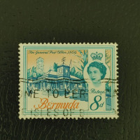 Sello Bermudas, SG169 (Mi. 168X), Usado #, 8 d