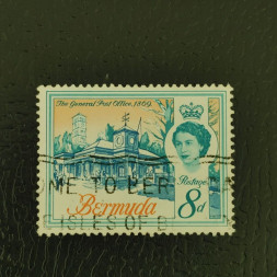 Sello Bermudas, SG169 (Mi. 168X), Usado #, 8 d
