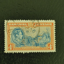 Sello Bahamas, SG158 (Mi. 113), Usado #, 4 d