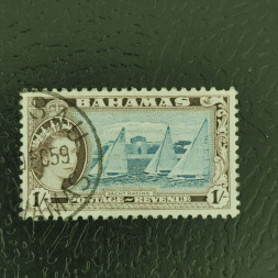 Selo Bahamas, SG211 (Mi. 173), Usado #, 1 s