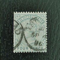 Selo Trinidad, SG110 (Mi. 33), Usado #, 4 d