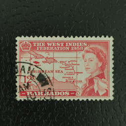 Známka Barbados, Mi.218 (SG 305)# Známka Barbados, Mi.218 (SG 305)#