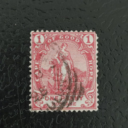 Sello Cabo de Buena Esperanza, SG59a (Mi. 41b), Usado #, 1 d
