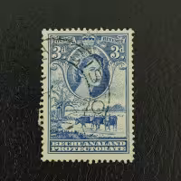 Selo Bechuanalândia, Mi.GB-BE 132 (SG GB-BE 146), Usado #