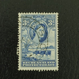 Známka Bechuanaland, Mi.GB-BE 132 (SG GB-BE 146)# Známka Bechuanaland, Mi.GB-BE 132 (SG GB-BE 146)#