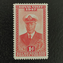 Známka Bechuanaland, Mi.GB-BE 118 (SG GB-BE 132)*, 1£ Známka Bechuanaland, Mi.GB-BE 118 (SG GB-BE 132)*, 1£