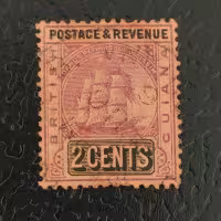 Selo Guiana Britânica, Mi.106 (SG 234), Usado #